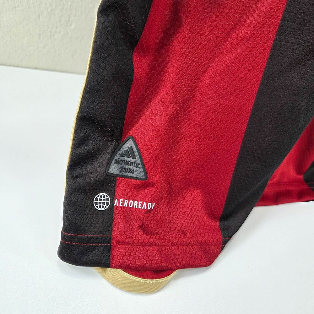 Adidas Atlanta United FC 23/24 Home Authentic Soccer Jersey IC3001 Sz L - Picture 6 of 8